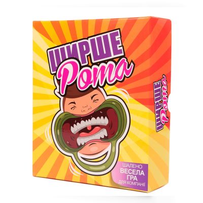 Настільна гра Fun Games Shop Ширше рота (FGS04)