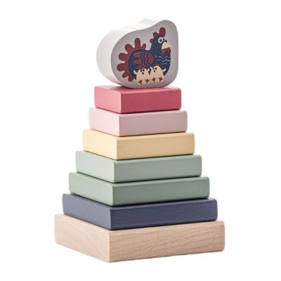 Розвивальна іграшка Cubika Пірамідка LD-20 (15894)