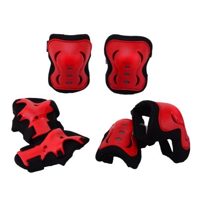 ​Комплект захисту Johntoy Sports active S​ червоно-чорний (20269_2)