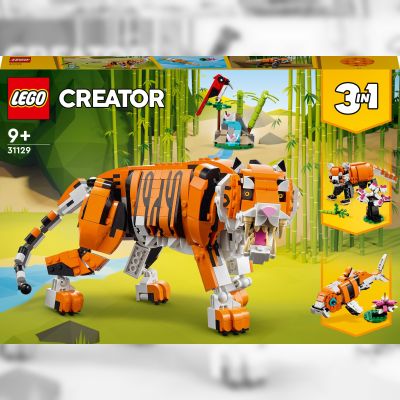 Конструктор LEGO Creator 3 v 1 Величний тигр (31129)