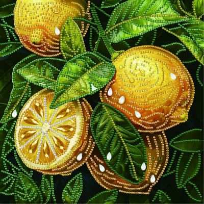 Алмазна мозаїка Brushme Жовті лимони (BH023)