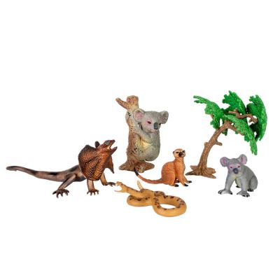 Набір фігурок Kids Team Сафарі Коала та дитинча змія сурикат ящірка (Q9899-C8/1)