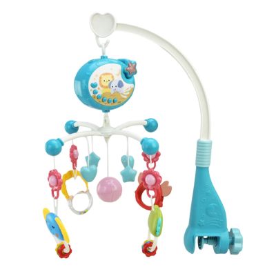 Мобіль Сонячний зайчик Маленькі звірята блакитний (PL-724-89)