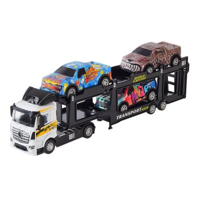 Ігровий набір Автопром Трейлер білий (AP7508/3)