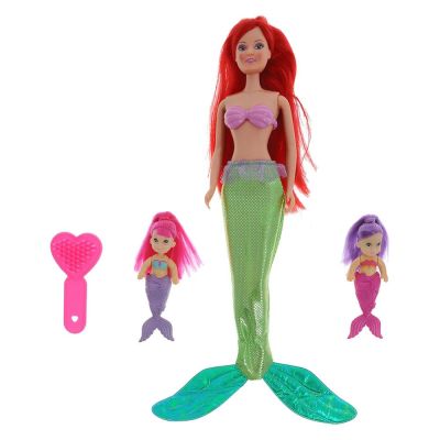 Лялька Steffi & Evi Love Штеффі Русалка з малюками руде волосся (5734162/5734162-1)