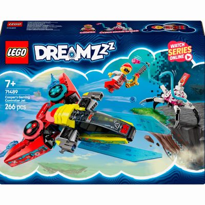 ​Конструктор LEGO DREAMZzz Реактивний геймпад Купера (71489)