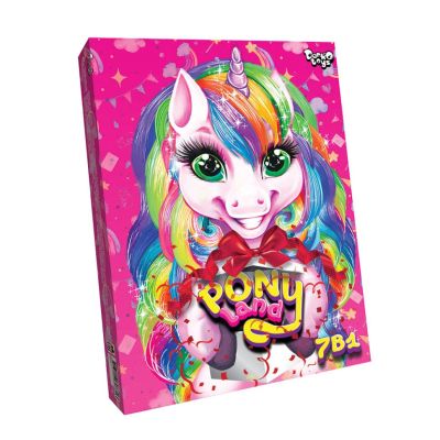Набір для творчості Danko toys Pony Land 7 в 1 (PL-01-01U)