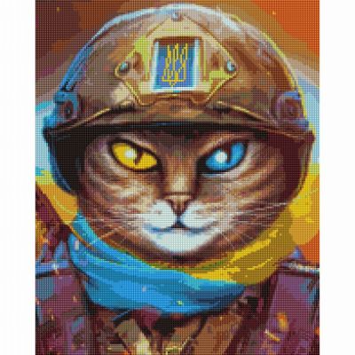 Алмазна мозаїка Brushme Котик Захисник (DBS1034)