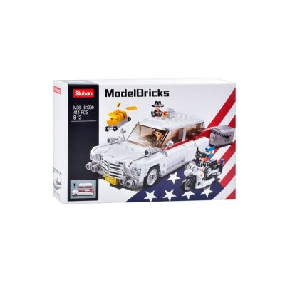 Конструктор Sluban Model Bricks Машинка 411 деталей (M38-B1099)