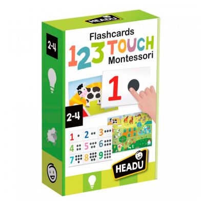 Картки Монтессорі Headu 123 Доторкнись (MU54891)