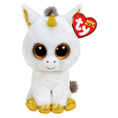 М'яка іграшка TY Beanie Boo's Білий єдиноріг Пегас 25 см (36825)