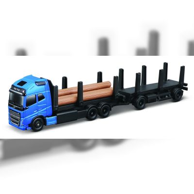 Вантажівка Maisto Mini work machines Volvo FH16 Logging trailer (11682/01)