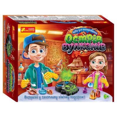 Набір для експериментів Ranok Creative Острів вулканів (10114153У)