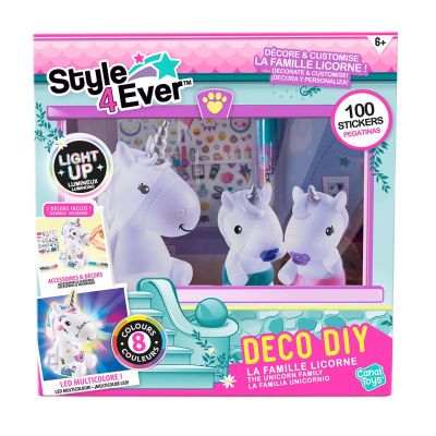 Набір для творчості Canal Toys DIY Style 4 Ever Мої улюбленці Родина сяючих єдинорогів (OFG287)