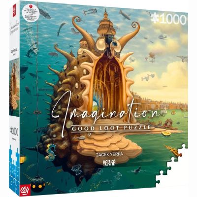 Пазл GoodLoot Imagination Jacek Yerka Harbor 1000 елементів (5908305249351)