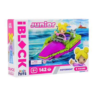 Конструктор IBLOCK Junior Kids hits Моторна лодка (KH08/012/04)