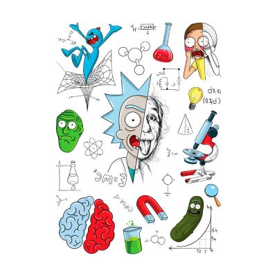 Набір тату для тіла Arley Sign Музей науки (1901)