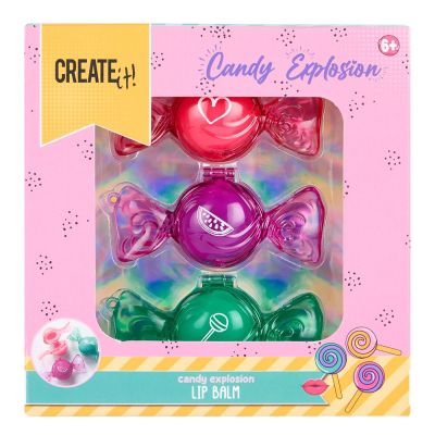 Набір бальзамів для губ Create It! Candy Toffee 3 шт (84842)