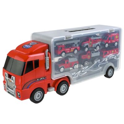 Ігровий набір Автопром Трейлер із машинками (PS006-2)