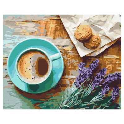 Картина за номерами Brushme Лавандовий ранок (BS21514)