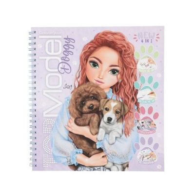 Розмальовка з наклейками Top Model Цуцики (0413218)