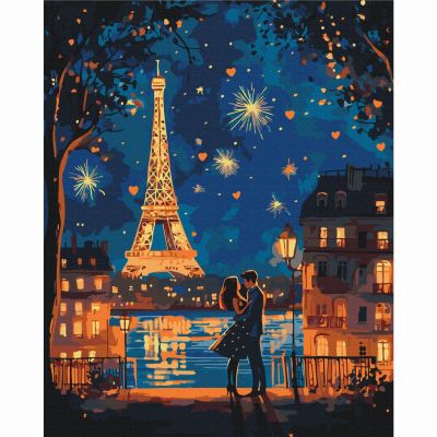 Картина за номерами Brushme Кохання в повітрі 40х50 см (BS54220)