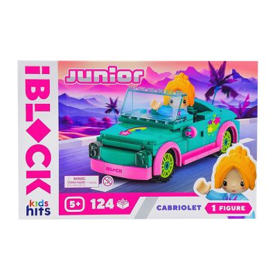 Конструктор IBLOCK Junior Kids hits Кабріолет (KH08/012/02)