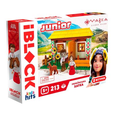Конструктор IBLOCK Junior Mavka Українська хатка (PL-921-521)