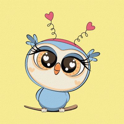 Картина за номерами Rosa Start Совеня 15 х 15 см (N00013937)