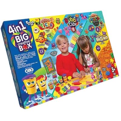 Набір для творчості Danko toys Big creative box 4 в 1 (BCRB-01-01U)