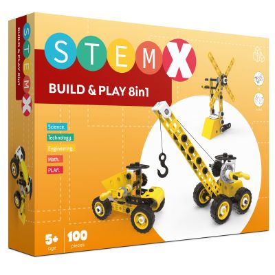 Конструктор StemX Build and play 8 в 1 (73322)