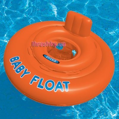 Коло надувне зі спинкою вініл 3-не кільце ремкомплект до 15 кг 76 см (56588)