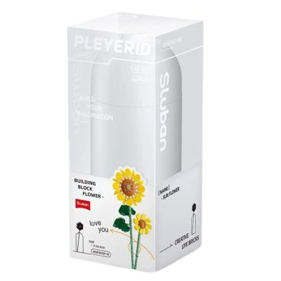 Конструктор Sluban Квіти соняшник 251 деталь (M38-B1101-10)