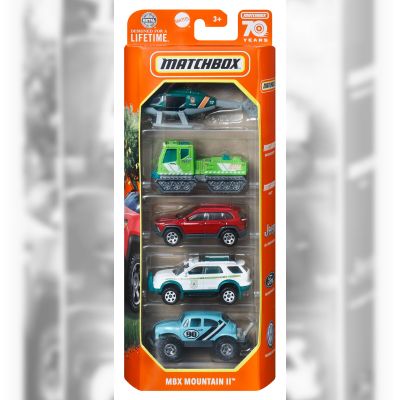 Набір автомоделей Matchbox Mbx mountain II (С1817/HFH07)