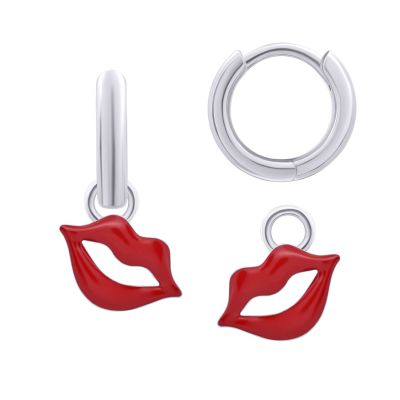 Сережки UmaUmi Губки Червоні (819555340607)