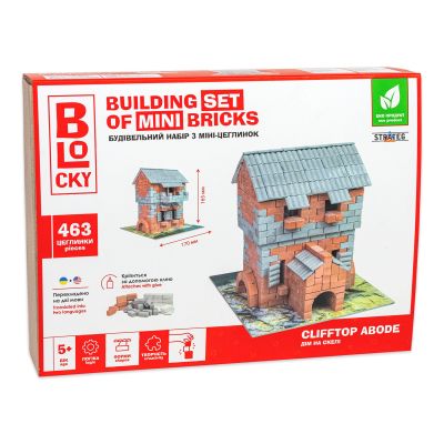 Конструктор Strateg Blocky Дім на скелі (31017)