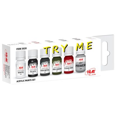 Набір фарб ІСМ Try me (3020)
