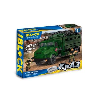 Конструктор IBLOCK Армія КрАЗ Раптор (PL-921-447)
