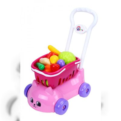 Ігровий набір Technok Візочок для супермаркету рожевий (7563)