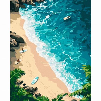 Картина за номерами Brushme Острів мрій 40х50 см (BS54239)