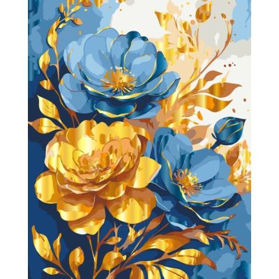 Картина за номерами Art Craft Яскраві квіти 40 х 50 см (13143-AC)