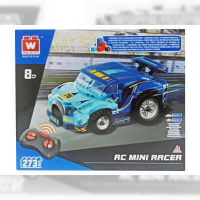 Конструктор Wise block Гоночне авто міні на радіокеруванні (EU389101)