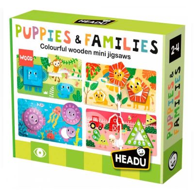 Розвиваючий пазл Headu Малюки та сім'ї (MU54358)