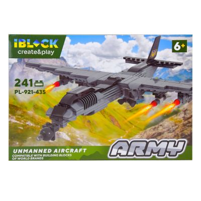 Конструктор IBLOCK Army Літак 241 деталь (PL-921-435)