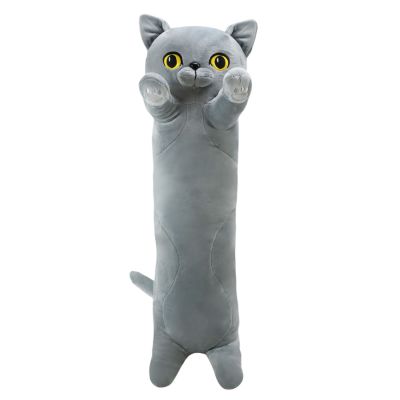 М'яка іграшка Shantou Jinxing Кіт Батон сірий 70 см (L2401)