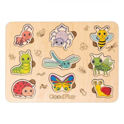 Пазл-сортер Good Play Комахи (PS-4-020)