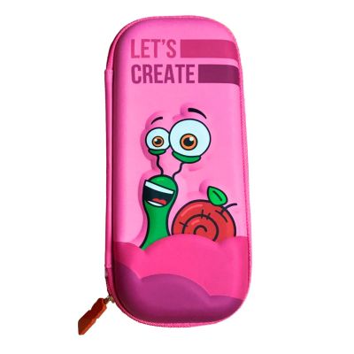 Пенал з 3D елементами Bob Snail рожевий (4820219348214)
