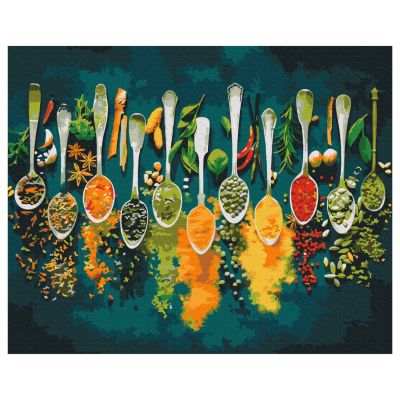 Картина за номерами Brushme Пряні спеції (BS52897)