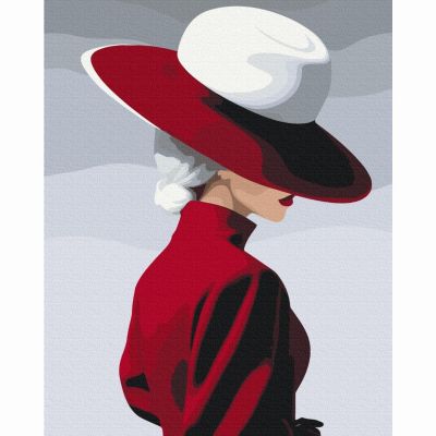 Картина за номерами Brushme Червоний оксамит (BS53811)