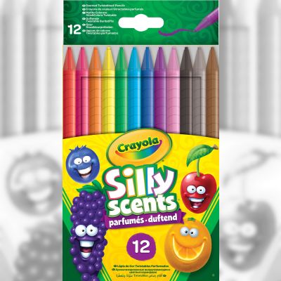 Набір олівців Crayola Silly Scents Твіст з ароматом 12 шт (256357.024)